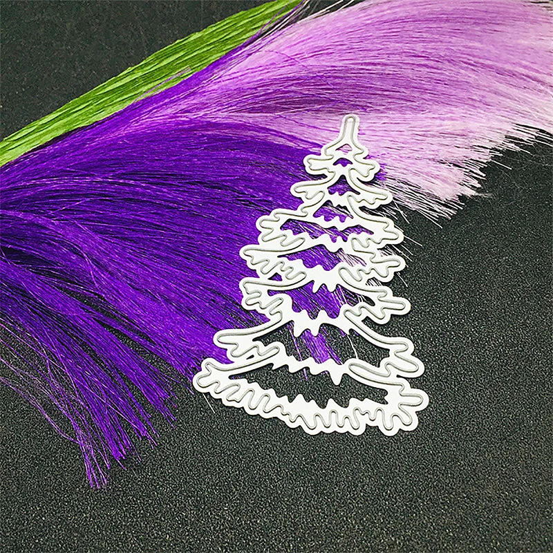 Description Picture 5 of itemChristmas Trees Metal Cutting Dies Stencil Scrapbooking DIY Album Stamp Paper Card Embossing Decor Craft New