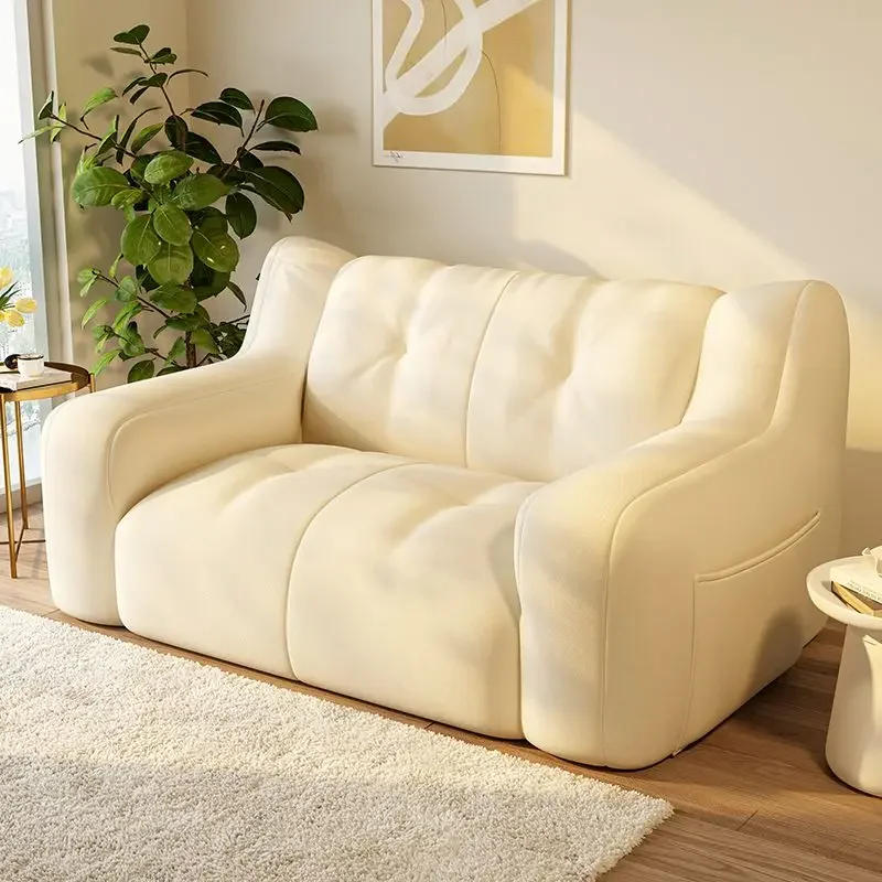 Description Picture 2 of itemLuxury Home Sofa Modern Small Sofa Lazy Leisure Balcony FloorRecliner Italian Living Room Sofás Para Salón Postmodern Furniture