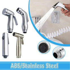 Hand-held Toilet Stainless Steel Portable Toilet Faucet Children Hand-held Sprinkler Multifunctional Bathroom Accessories