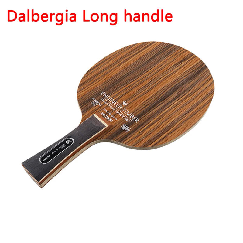 Description Picture 5 of itemEbony Wood Dalbergia Table Tennis Racket 5 Layers Ping Pong Blade Paddle Professional Horizontal board Ping Pong Racket