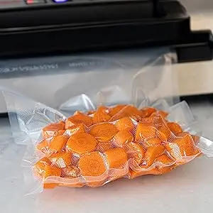 Description Picture 6 of itemNesco Deluxe Food VS-12 Vacuum Sealer, 130 Watts, Kit Bags & Viewing Lid, Compact, Silver
