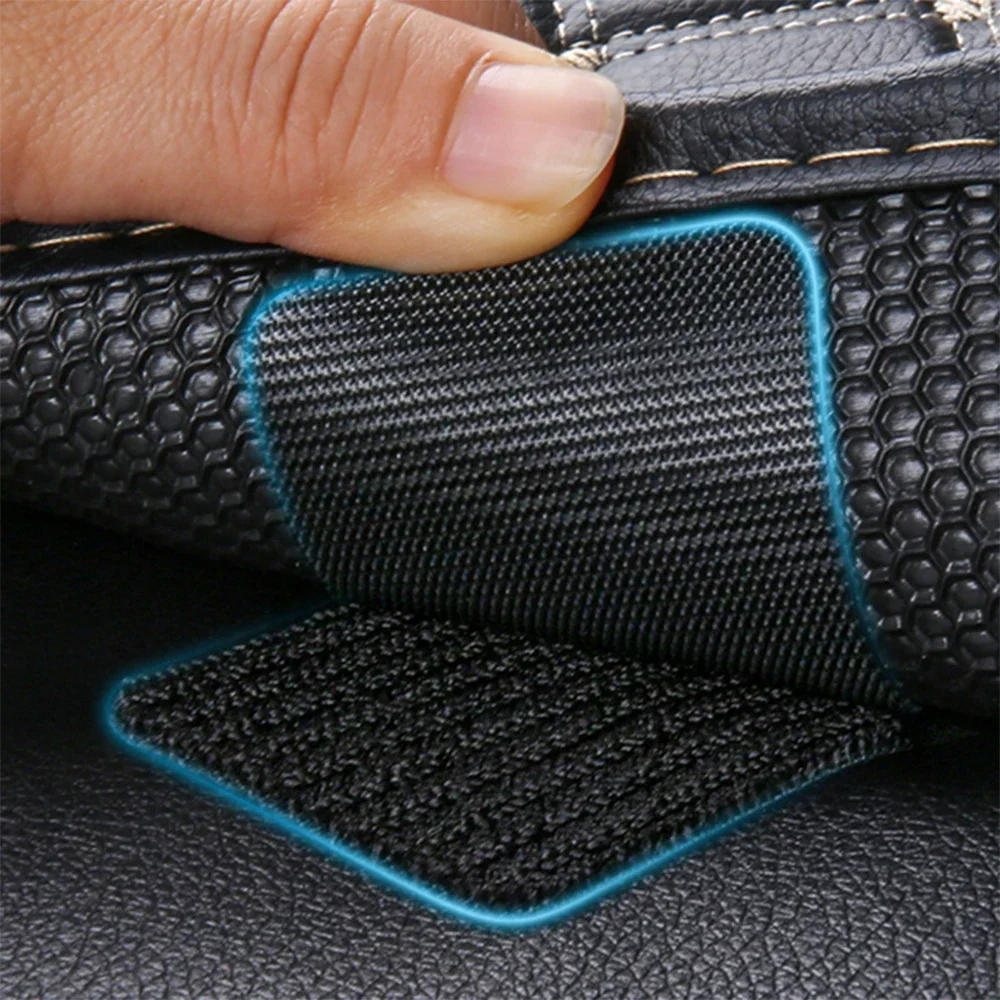 Description Picture 6 of item100/2Pcs Carpet Fixing Stickers Double Sided Car Carpet Fixed Patch Home Floor Foot Mats Anti Skid Tapes Adhesive Fastener Tape