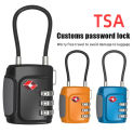 Portable Anti-theft Lock Weatherproof 3 Dial Digit Combination Lock TSA Customs Lock Safely Code Lock Combination Lock