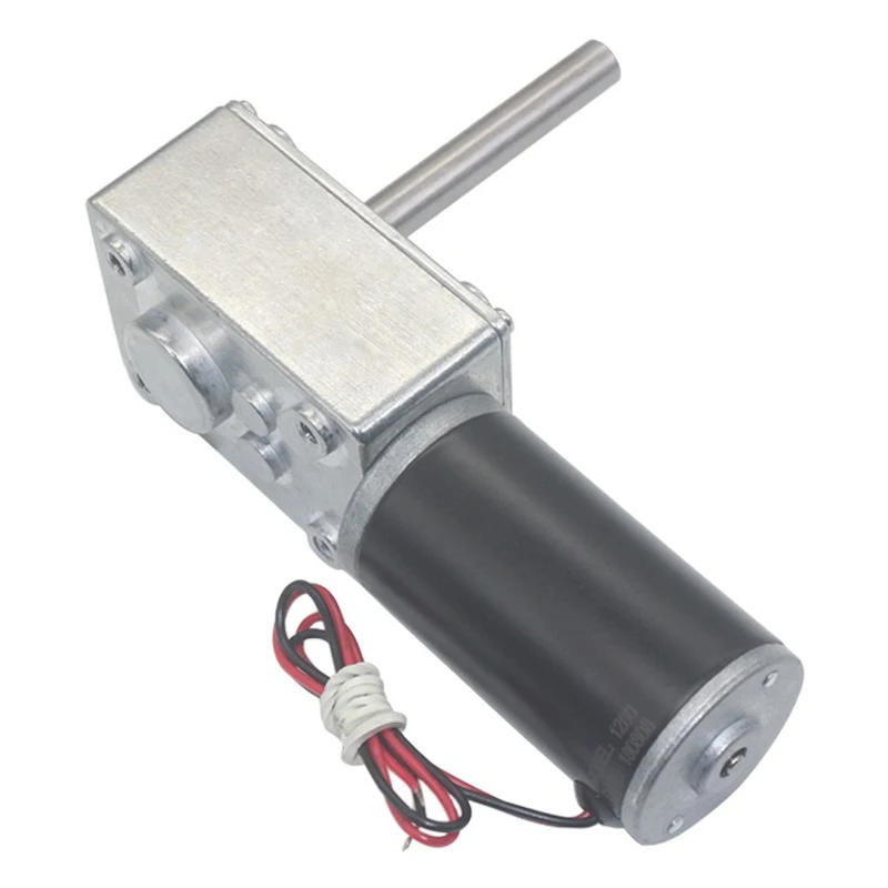 Description Picture 6 of itemDC 12V 24V DC Motor Reduction Motor Self-lock Motor Worm Geared Motors High Torque for Curtain Machine Billboard Home Equipment