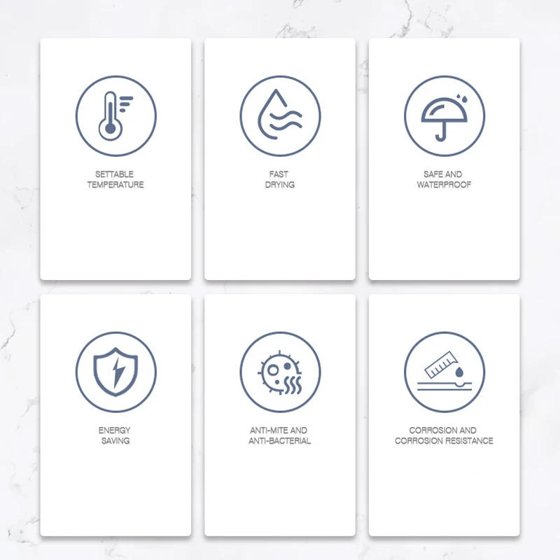 Description Picture 6 of itemBrand New Brushed Nickel Hidden Connection Heated Towel Warmer 110V/220V Five Bar 304 Stainless Steel For Home Bathroom,Lavatory