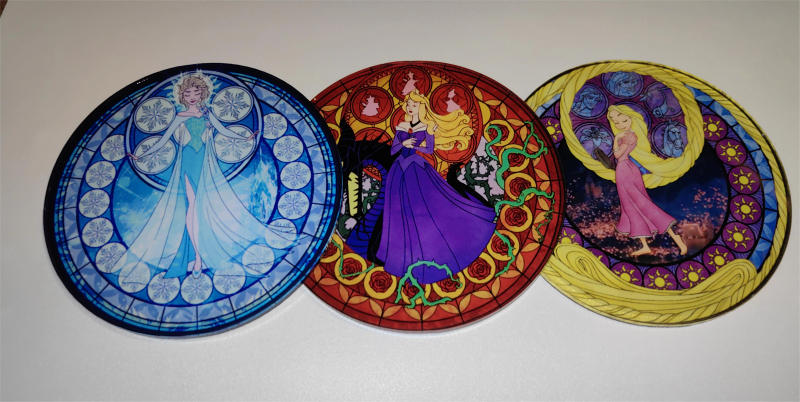 Description Picture 2 of itemAnime Game Role Heat Insulation Shockproof Anti-Slip Anti-scald Cartoon Cork Coaster Teapot Mat Laser Engraving Pattern Customiz