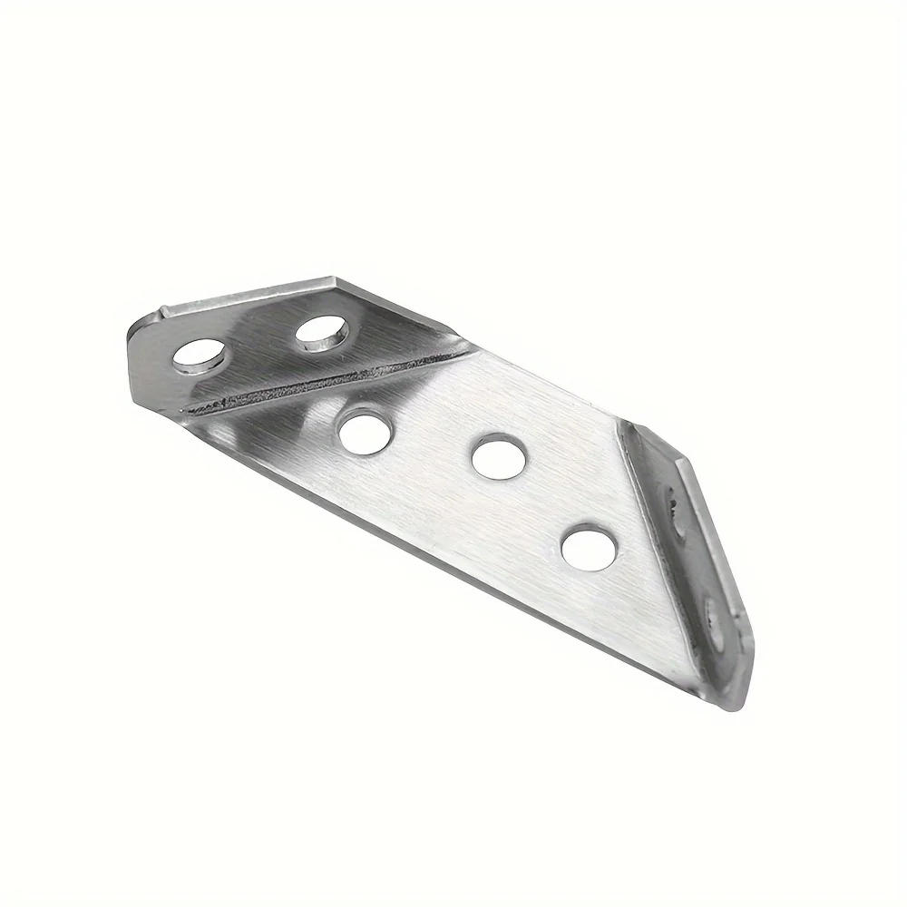 Description Picture 6 of itemSet of 20 stainless steel corner brackets with screws, L-shaped corner brackets, used for wooden furniture