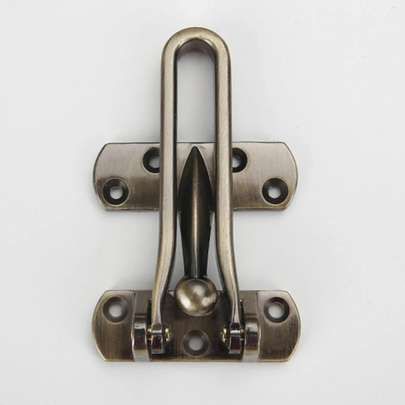 Description Picture 4 of itemZinc Alloy Hasp Latch Lock Door Chain Anti-theft Clasp Window Cabinet Locks Tools For Home Hotel Door Security Hardware