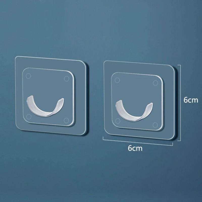 Description Picture 4 of item2/4pcs Self-Adhesive Curtain Rod Bracket Wall Drapery Hook Holder Pole Brackets Window Treatments Hardware Curtain Rods