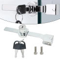 MM Mm Glass Comfortable Grip Glass Sliding Door Lock Multiple Stores Sliding Showcase Glass Lock Specifications