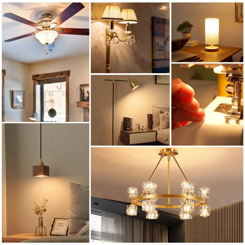 Description Picture 4 of item8 Pcs E14 LED Bulbs Mini AC 220V 350LM Chip Ceramic LED Light Lamp Replace Halogen For Chandelier Energy Saving