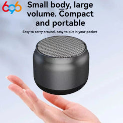 Creative 360° Hifi Stereo Metal Wireless Subwoofer Wireless Bluetooth Speaker Music Player Mini Speakers Portable Home Outdoor