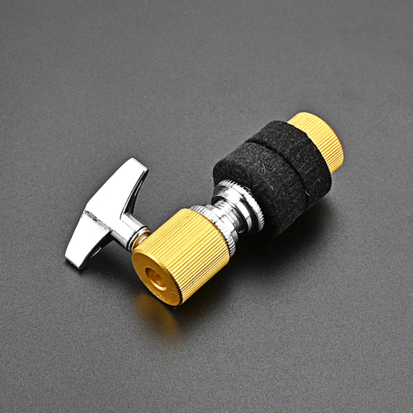 Description Picture 5 of itemAlloy Drum Clutch Thickened Percussion Instrument Soft Felt Pad Musical Instrument Jazz Drum Parts Accessories for Hi Hat Cmbal