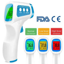 Digital Infrared Forehead Thermometer Fever Contactless Clinical Electronic Medical Baby Non Contact Temperature Meter Adult