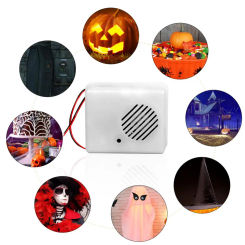 Halloween Scream Speaker Sound Sensor Voice-activated Scary Props Noise Makers Halloween Party Decoration Horror Tricky Props
