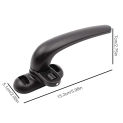 Universal Window Handles with Lock Handle Aluminum Alloy Door Handle Replacement Casement Locking Handle for Door Window