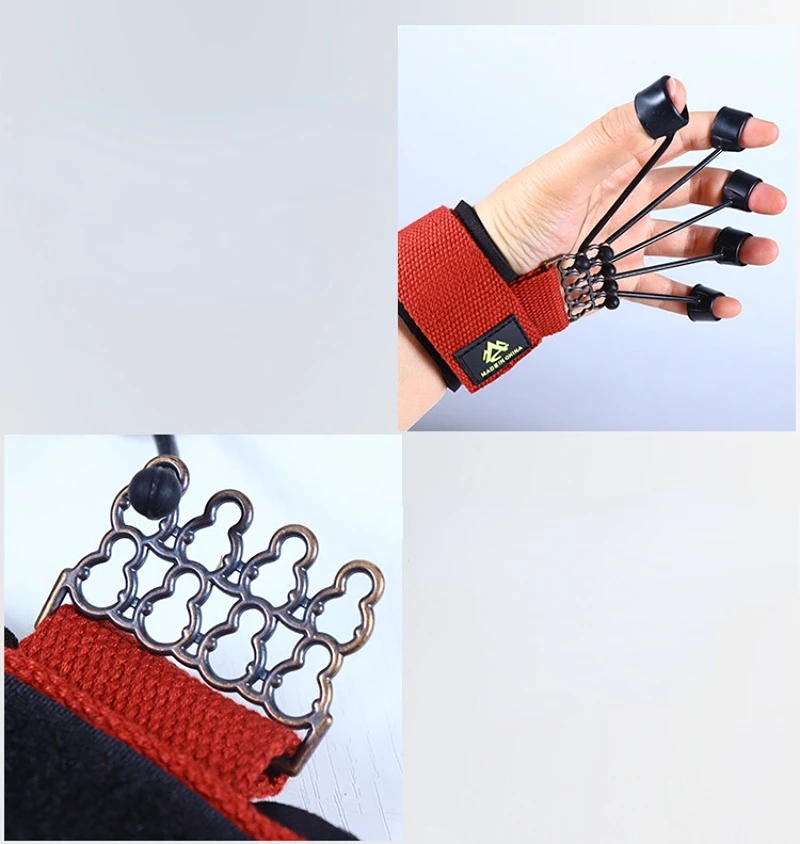 Description Picture 5 of itemFinger flexion extension rehabilitation training equipment Musical instrument finger power Exerciser Silicone Portable Hand Grip