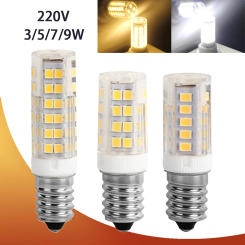 AC220V LED Lamp Bulb E14 E12 Corn Lamp Indoor Lighting 3W 5W 7W 9W 360 Beam Angle Lampada Room Outdoor Balcony Corridor Lightin
