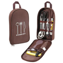 Outdoor Cookware Portable Storage Bag Kitchenware Storage Bag Picnic Supplies Camping Tools Storage Bag For Camping Hiking BBQ