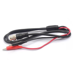Oscilloscope probe BNC to crocodile clip test line BNC double clip oscilloscope connection line Q9