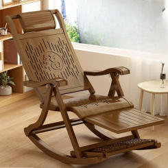 Rocking Comfy Ergonomic Recliner Chair Relaxing Gaming Reading Balcony Chaise Lounge Living Room Mueble Home Furniture MR50CL