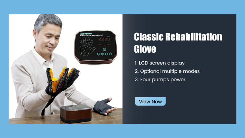 Description Picture 4 of itemHeated Rehabilitation Robot Gloves Hemiplegia Stroke Physiotherapy Training Device Finger & Hand Function Workout Recovery Tool