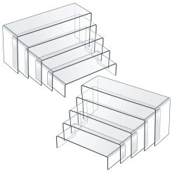Acrylic Plexiglass Jewelry Display Rack Jewelry Cosmetics Display Rack Window Dessert Display Rack Shoe Divider U-Shape