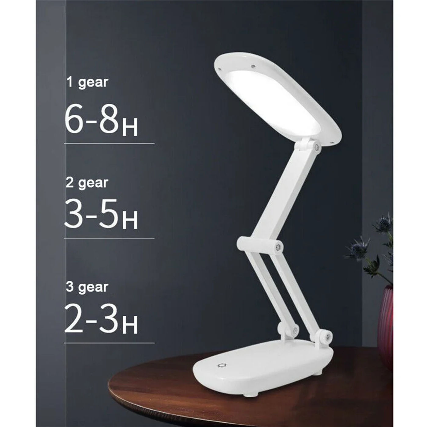 Description Picture 4 of itemDimmable Led Reading Light Lamp Touch Sensor Usb Rechargeable Table Bedside Desk Lamps Book Lights for Home Study