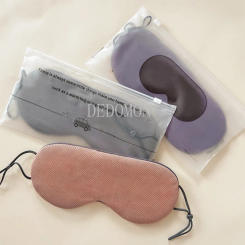 1Pc Sleep Mask Natural Sleeping Eye Mask Eyeshade Cover Shade Double-sided Available Breathable Blindfold Travel Rest Eye Patch