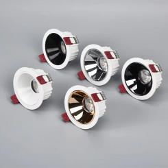 Dimmable COB Led Downlight Recessed Indoor Ceiling 7W 9W 12W 15W 18W Spot Lamp For Living Room Foyer Bar Counter Office