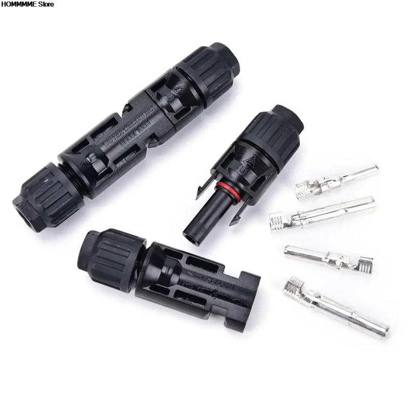 Description Picture 5 of item1PC Connector Male And Female  Solar Panel Connector 30A 1000V For PV Cable Solar Panel Connect Black