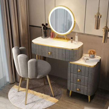 Colorful Light Luxury Dressers Modern Bedroom Furniture Fashion Home Dressing Table Minimalist Dresser Storage Cabinet In One