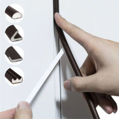 5M Home Gap Filler Anti-Collision Soundproof Door Window Draught Excluder Sealing Strip Weather Stripping