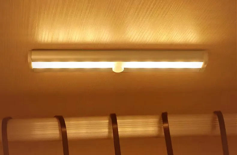 Description Picture 2 of itemLED Night Light Kitchen Under Cabinet Light battery power supply PIR Motion Sensor Closet Wardrobe Lamp Staircase Night Lights