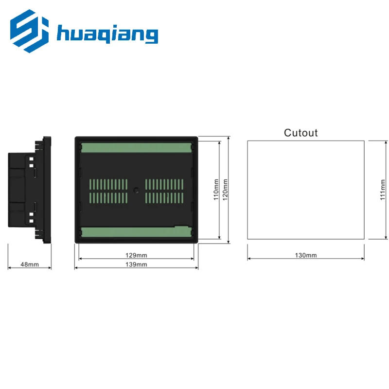 Description Picture 5 of itemHAT560N SmartGen Generator ATS Controller Intelligent Dual Power Automatic Transfer Switch Control Panel Generator Accessories