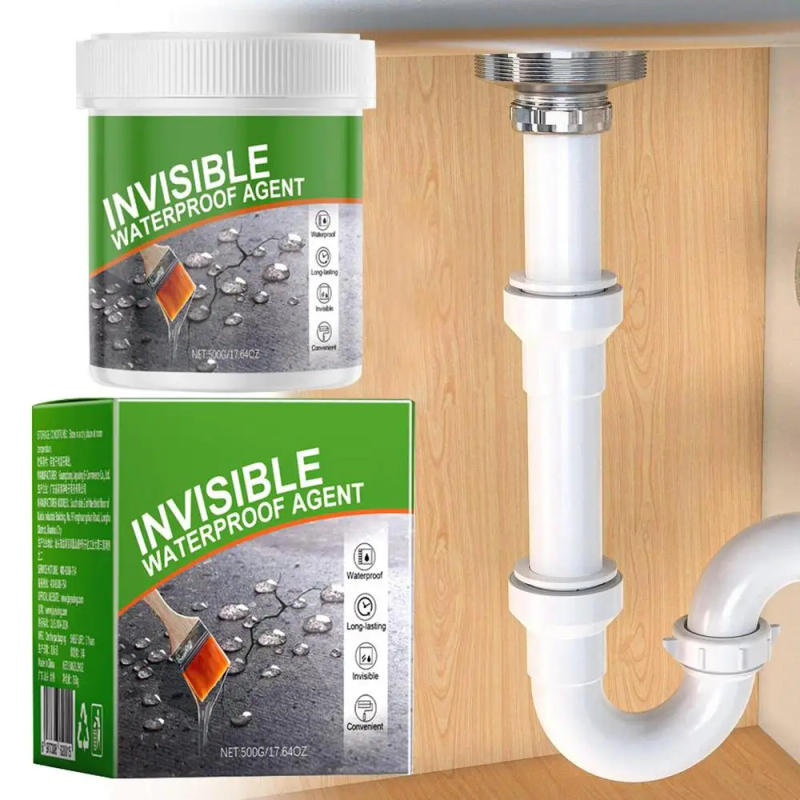 Description Picture 4 of item150g/300g/500g Transparent Repairing Leak Waterproof Adhesive Strong Bonding Sealant Invisible Waterproof Anti-Leakage Agent