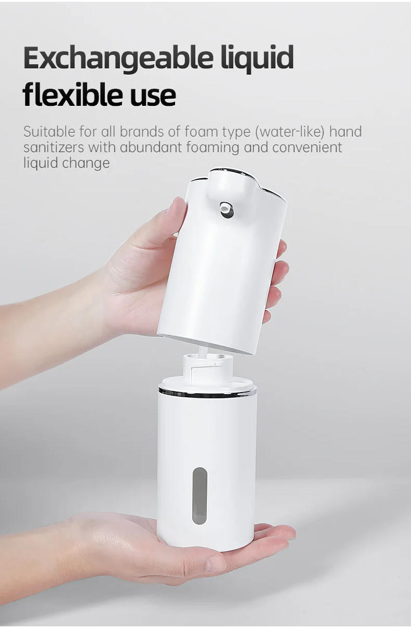 Description Picture 5 of itemAutomatic Foam Soap Dispensers Smart Washing Hand Machine With USB Charging Infrared Sensor Liquid Dispenser Hand Sanitizer
