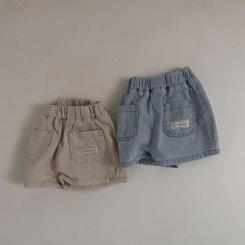 2025 Summer New Baby Denim Shorts Infant Girl Vintage Shorts Cotton Toddler Boy Fashion Denim Shorts Kids Clothes