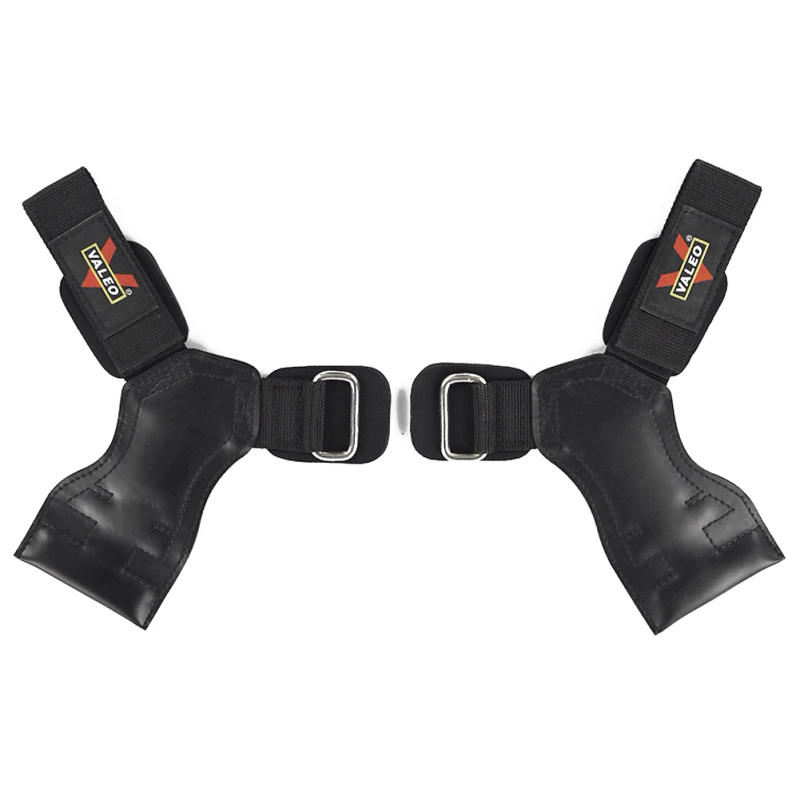 Description Picture 3 of itemCowhide Weight Lifting Sports Gloves Wrap Dumbbell Barbell Fitness Gym Gloves Musculation Wrist Strap Powerlifting Gym Equipment