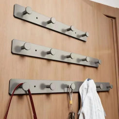 Clothes Hook Bathroom Towel Hanger Hook Wall Hook Adhesive Wall Hook No punching required Hanging Hooks Door Back Clothes Hook