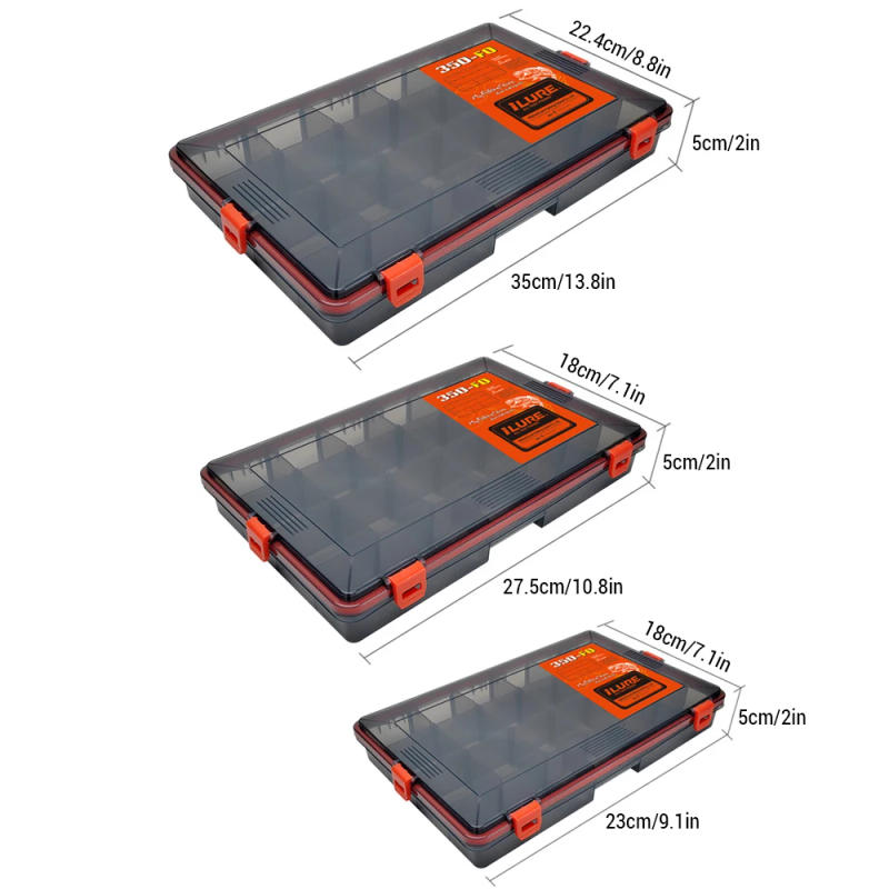 Description Picture 6 of itemWater Resistant Tackle Box Fishing Tackle Box Organizer Adjustable Fishing Tackle Trays Tackle Box Backpack in Multiple Colors