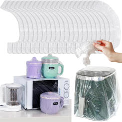 10pcs All-Purpose Covers Disposable Dust Cover for Household Appliances Fan Microwave Oven  Kitchen Accessories