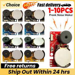 1-10Pcs Cricket Noise Maker Prank Continuously Annoying Sound PCB Beeping Hidden Prank Lrritating Noise for Fool's Day Halloween