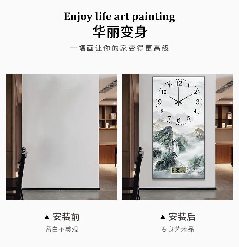 Description Picture 4 of itemLuxury High Wall Clocks Living Room Party Modern Design European Cute Clock Wall Aesthetic Relogio De Parede Unique Furniture