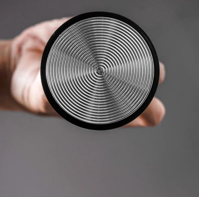 Description Picture 4 of item51/53/58mm Coffee Impact Tamper 304 Stainless Steel Espresso Tamping Hammer Constant Pressure Rotating Adjustable Barista Tool