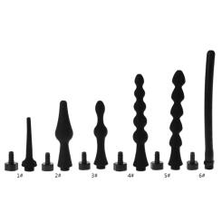 Enema Anal Enema Nozzle Silicone Nozzles Anal Colon Tubes Enema Hose Enemator Anus Cleaning Manguera Ducha Anal Cleaner