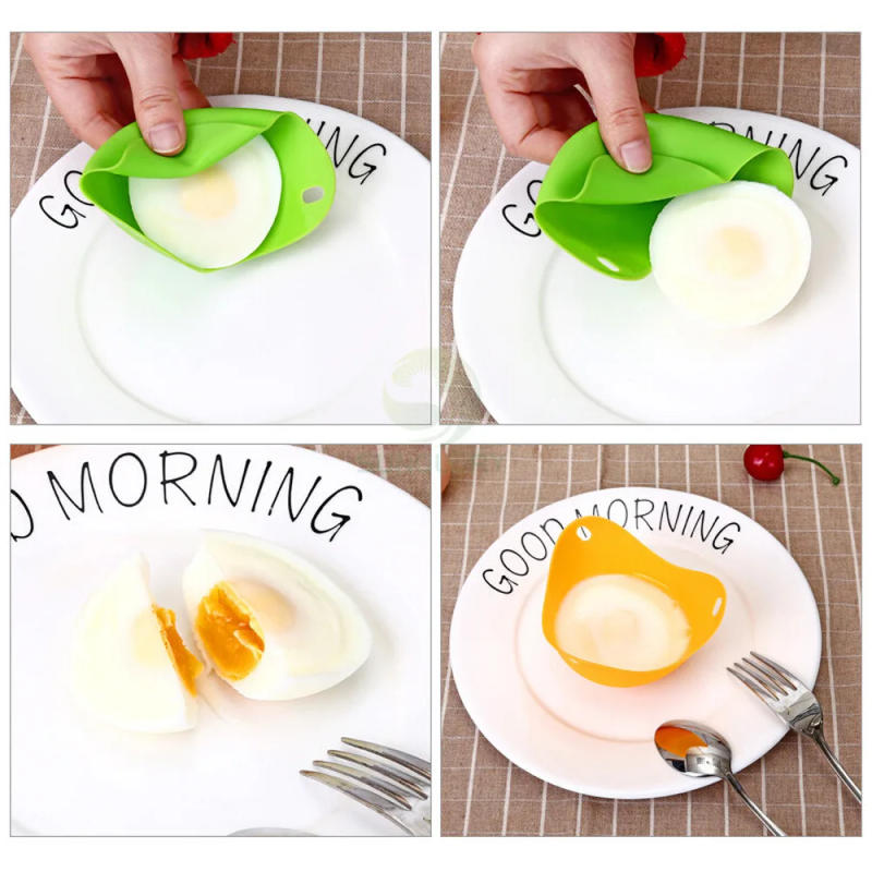 Description Picture 6 of item1Pcs Silicone Egg Poacher Poaching Pods Pan Mould Kitchen Cooking Tool