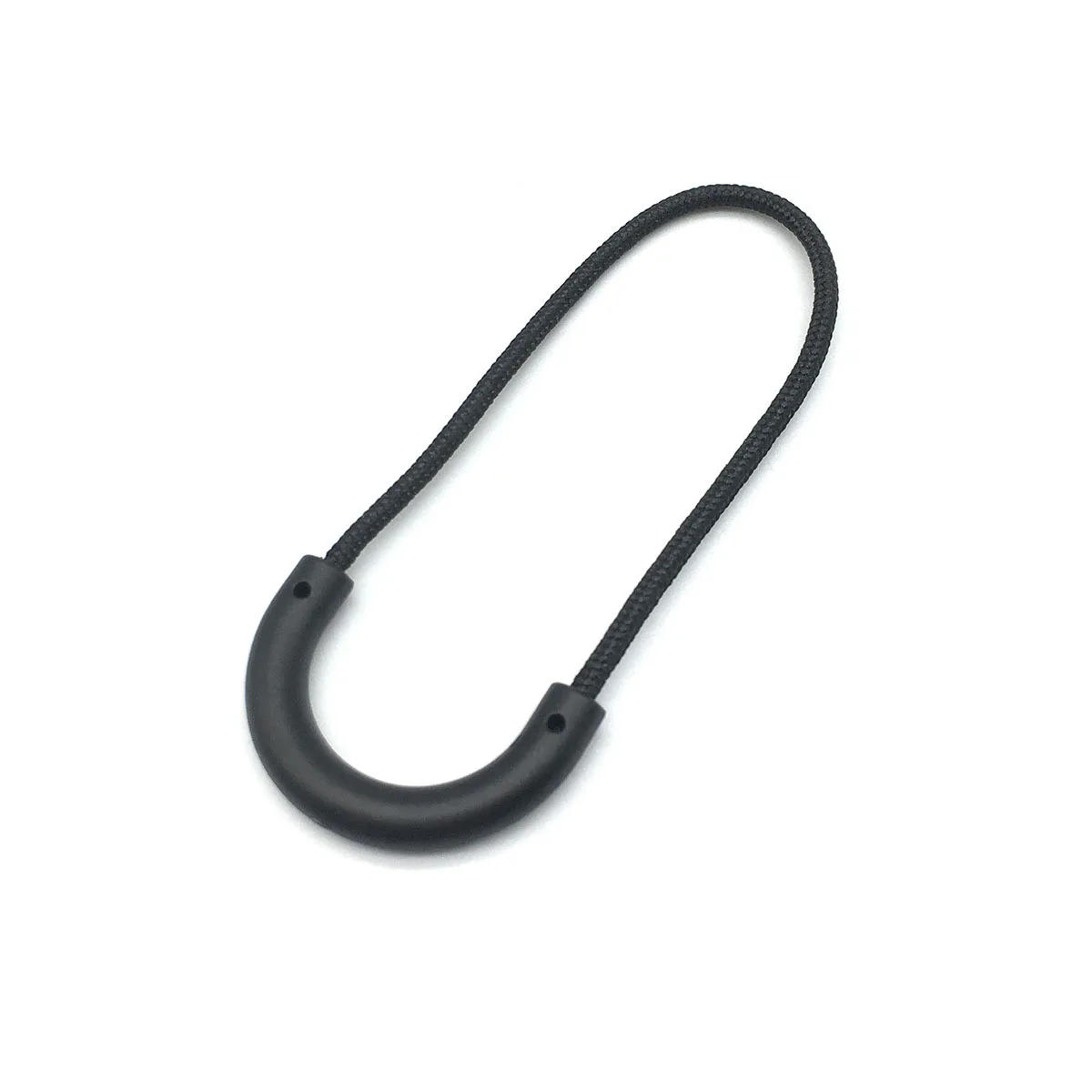 Description Picture 4 of item10pcs Plastic Zipper Pulls Cord Zip Puller Clip Durable Replacement Ends Lock Clothing Backpack Luggage Accessories Black