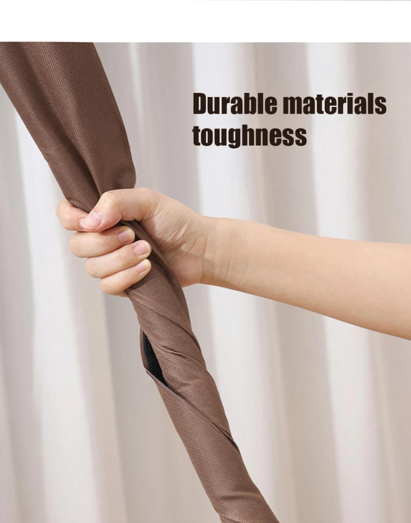 Description Picture 6 of itemDoor Bottoom Seal Strip Windproof Soundproof Door Sweep Draft Stopper Cuttable Foldable Weatherstrip Self Adhesive Acoustic