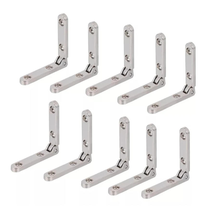 Description Picture 4 of itemBrand New High Quality Spring Hinge 90 Degree Accessories For Jewellery Box Hardware Silver With 40 Pcs Screws